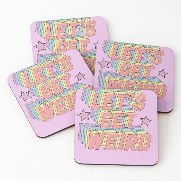 Item preview, Let's Get Weird Festival Rave Rainbow Pastel Aesthetic  designed and sold by goodfriendkyle.