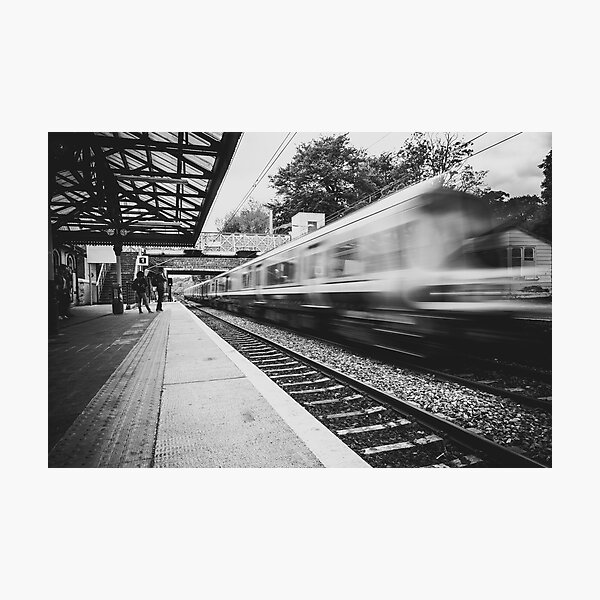 Malahide train station Photographic Print