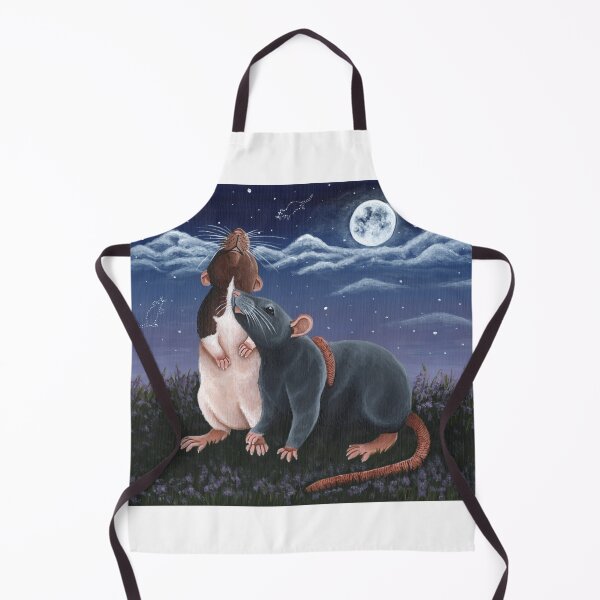Item preview, Rat Friends Under The Night Sky designed and sold by WolfySilver.
