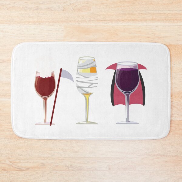 Item preview, Wine Glass Witchcraft Gift Design Wiccan Halloween print designed and sold by Lisbob.