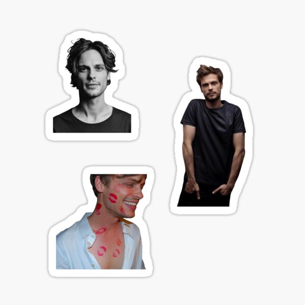 matthew gray gubler sticker pack Sticker