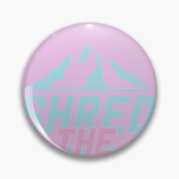 Item preview, Shred the Gnar Snowboarding Surfing Classic Vintage designed and sold by goodfriendkyle.