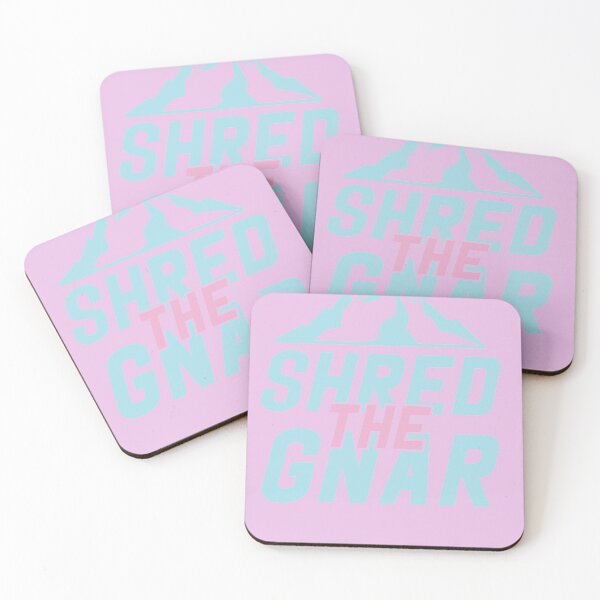 Item preview, Shred the Gnar Snowboarding Surfing Classic Vintage designed and sold by goodfriendkyle.