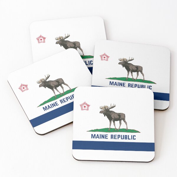 Item preview, Copy of Maine Republic - Moose designed and sold by StateFlags.