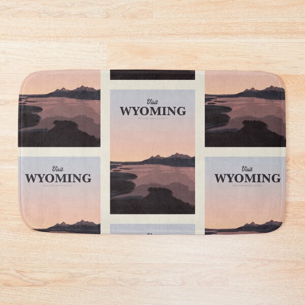 Item preview, Visit Wyoming designed and sold by Mercury Club.