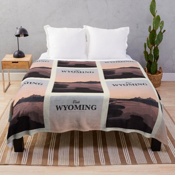 Item preview, Visit Wyoming designed and sold by Mercury Club.