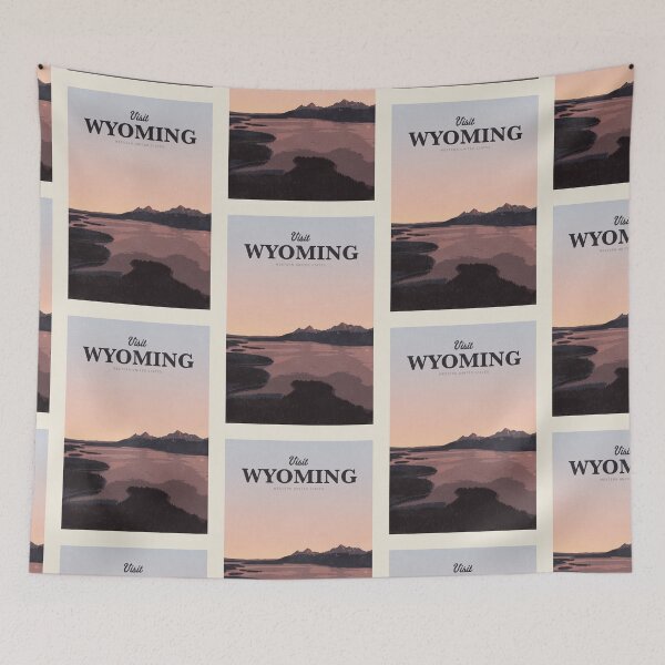 Item preview, Visit Wyoming designed and sold by Mercury Club.
