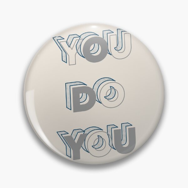 Aperçu de l'œuvre You Do You (Blue) - Typographie créée et vendue par mkattner.