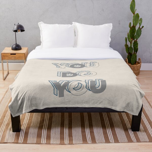 Aperçu de l'œuvre You Do You (Blue) - Typographie créée et vendue par mkattner.