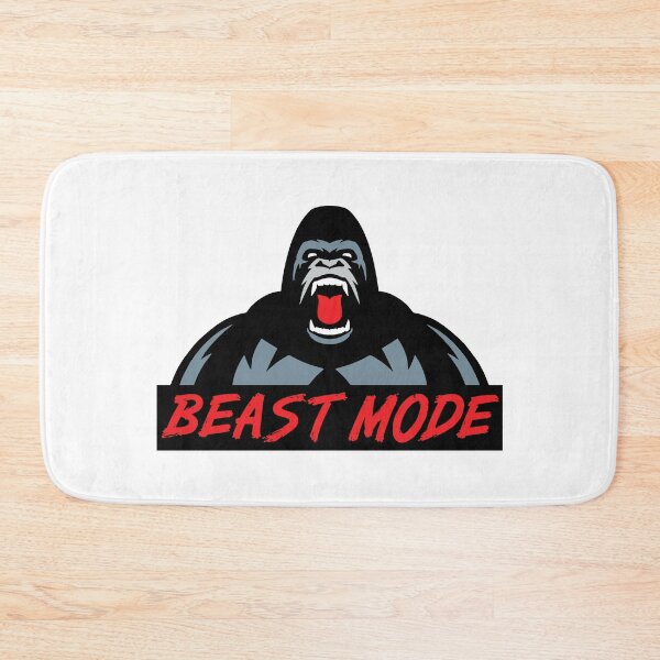 Item preview, Beast Mode Gym Fitness Gorilla designed and sold by maniacfitness.