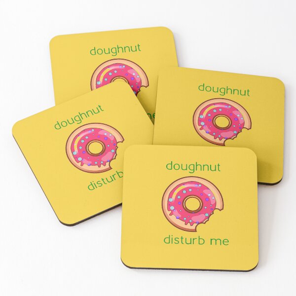 Item preview, Dougnut... disturb me designed and sold by Jamiecsmith1986.