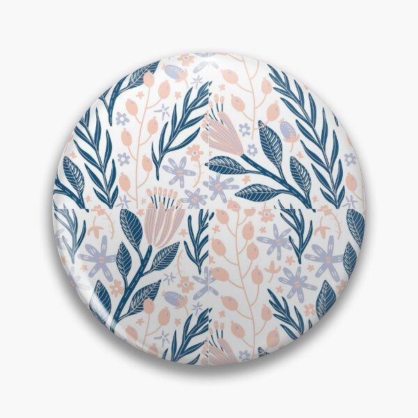 Item preview, colourful flower print designed and sold by AbleArt.