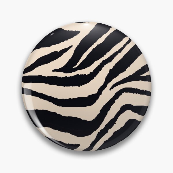 Item preview, Animal Print Zebra Black and Off White designed and sold by Overthetopsm.