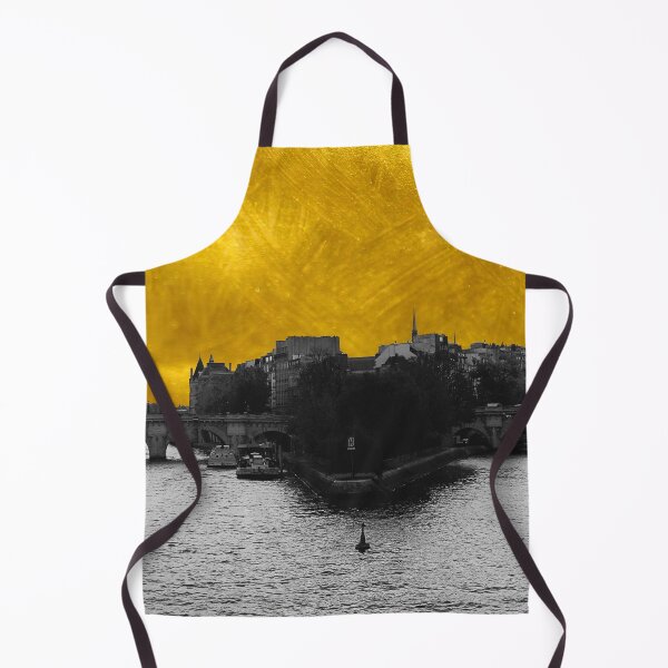Item preview, Black and Gold - Ile de la Cité - Paris designed and sold by DejaVuStudio.