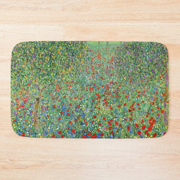 Item preview, Gustav Klimt - Poppy Field 1907 designed and sold by DejaVuStudio.
