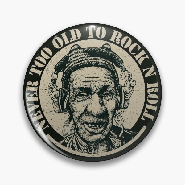 Item preview, Never Too Old To Rock n Roll designed and sold by JackJumpingsack.