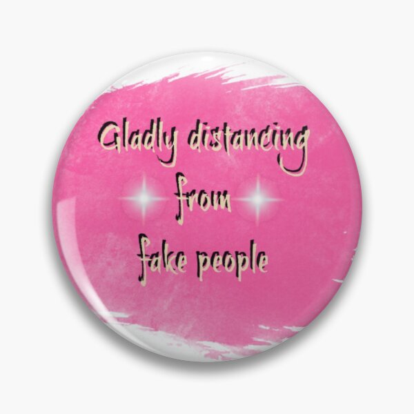 Item preview, Gladly distancing from fake people funny typography print designed and sold by Sonia dutta_art.