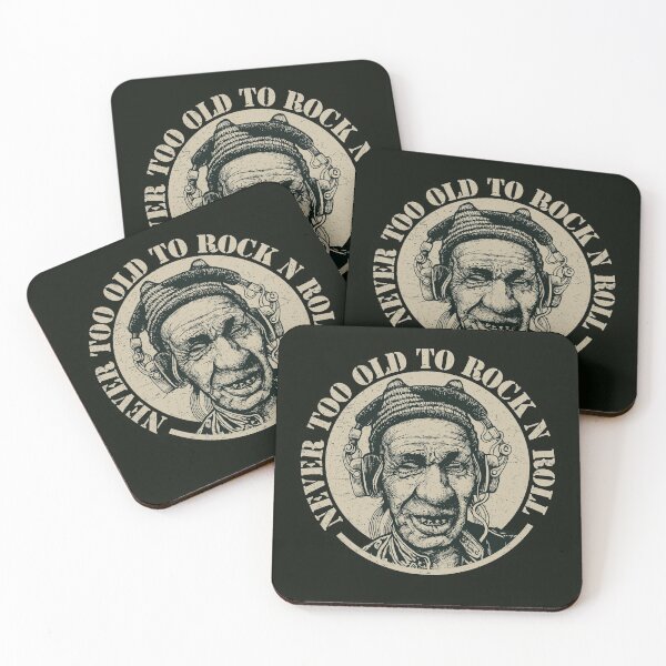 Item preview, Never Too Old To Rock n Roll designed and sold by JackJumpingsack.