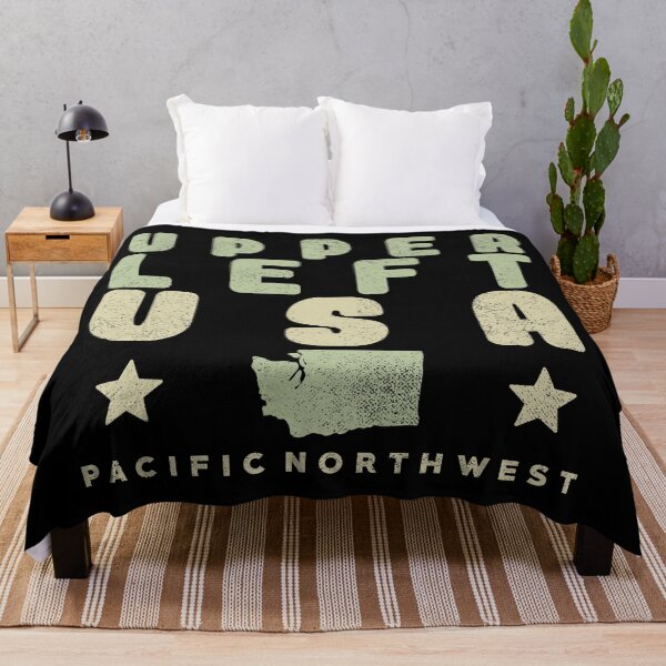 Item preview, Upper Left USA Northwest Pacific Vintage Distressed Design designed and sold by miftake.
