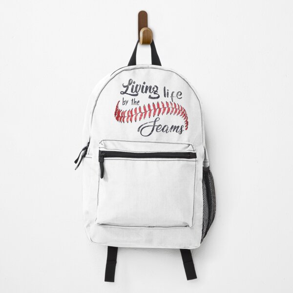 Item preview, LIVING LIFE BY THE SEAMS - BASEBALL designed and sold by bball-is-life.