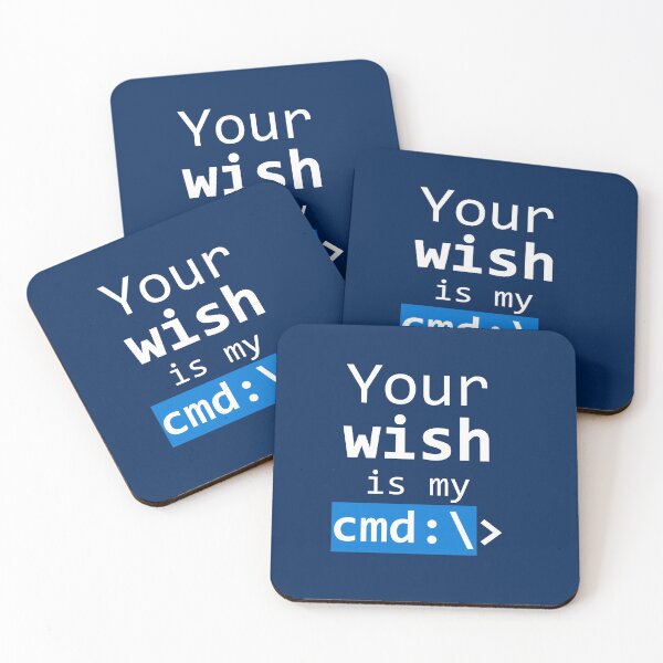 Item preview, Your wish is my cmd:\> designed and sold by theriskworld.