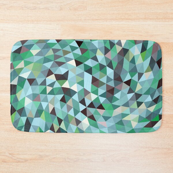 Item preview, Green Blue Mosaic Circulation designed and sold by SpieklyArt.