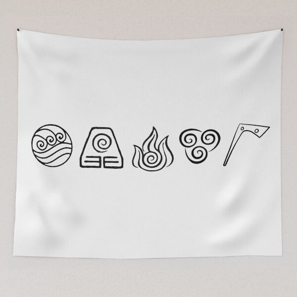 Item preview, Avatar Element Icons Black designed and sold by Timothynvb.