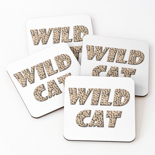 Item preview, Words Wild cat fluffy text designed and sold by elgreko.