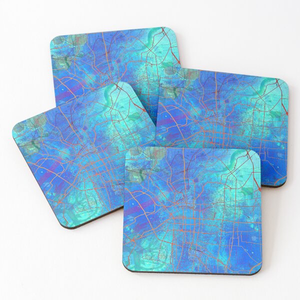 Item preview, Osaka Japan Street Map Color designed and sold by IvonDesign.
