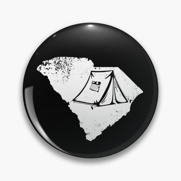 Item preview, South Carolina Tent Shirt Love Tent Camping Distressed Gear designed and sold by DynamicDesign.