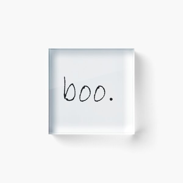 Item preview, Cute, shy halloween ghost boo text designed and sold by UDDesign.