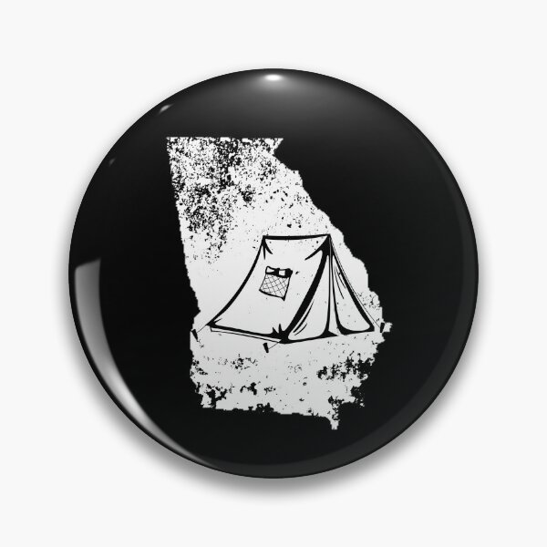Item preview, Georgia Tent Shirt Love Tent Camping Distressed Gear designed and sold by DynamicDesign.