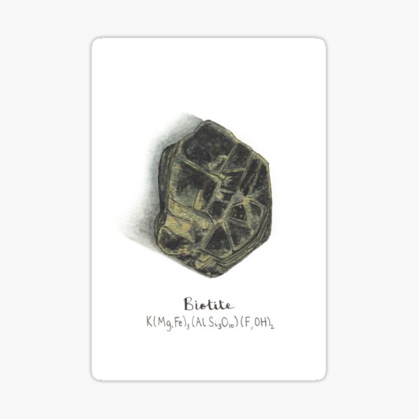 Watercolour Biotite Sticker