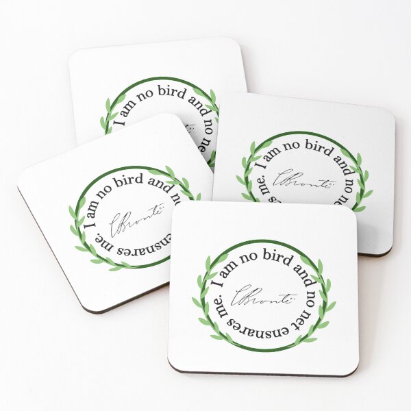 Item preview, Charlotte Bronte Jane Eyre Quote designed and sold by allenavaart.
