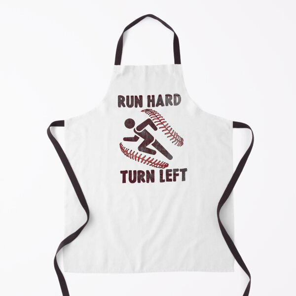 Item preview, RUN HARD TURN LEFT designed and sold by bball-is-life.