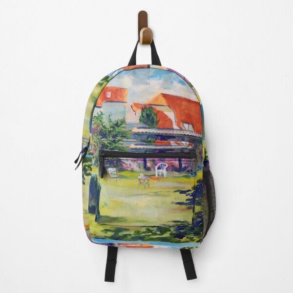 Item preview, when I decided to finish painting a picture every day. It shows our garden in Apolda in the summer heat. designed and sold by Lillian Berthel.