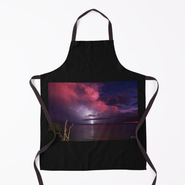 Item preview, Pink storm cloud lightning bolt designed and sold by mhall.