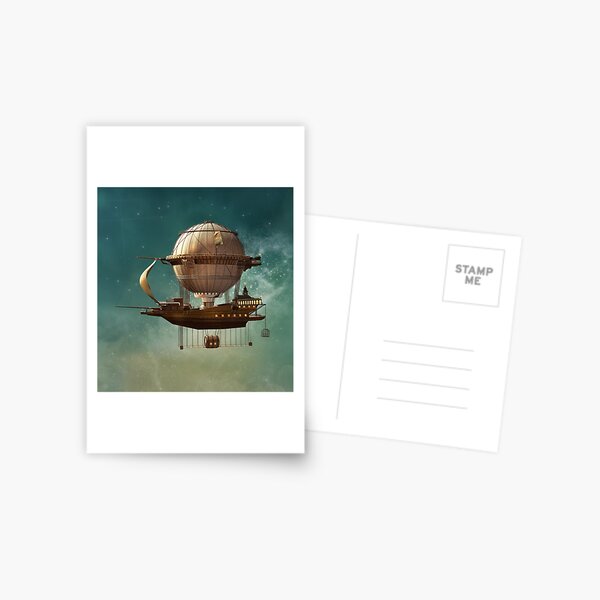 Item preview, Steampunk hot air balloon designed and sold by Ellerslie.