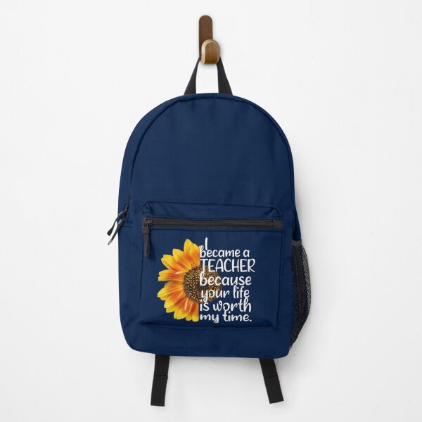 Item preview, I Became a TEACHER Because your life Is Worth My Time, Teacher life designed and sold by ilizindotcom.