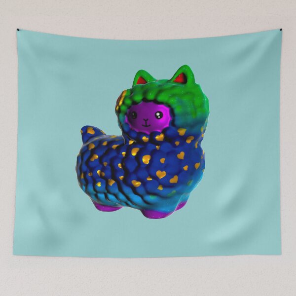 Item preview, Squishy Cute Colorful Llama designed and sold by JWDesigns777.