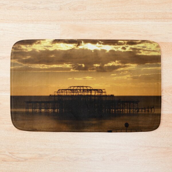 Item preview, Sunset over the West Pier - Brighton (2) designed and sold by SpikyNeil.