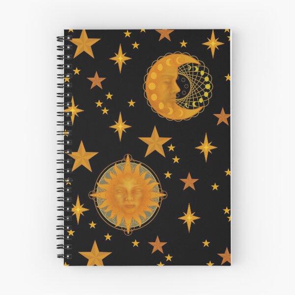Item preview, Bohemian 90's Sun and Moon Celestial Pattern designed and sold by EmLosin.