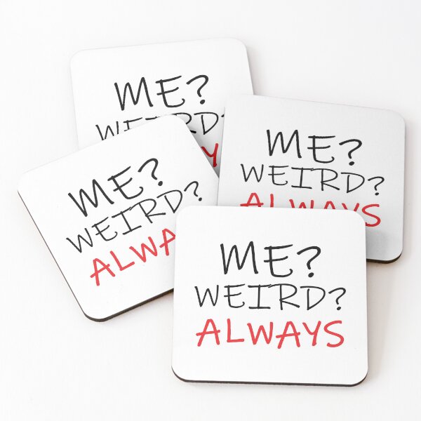 Item preview, me weird text designed and sold by danyc88.