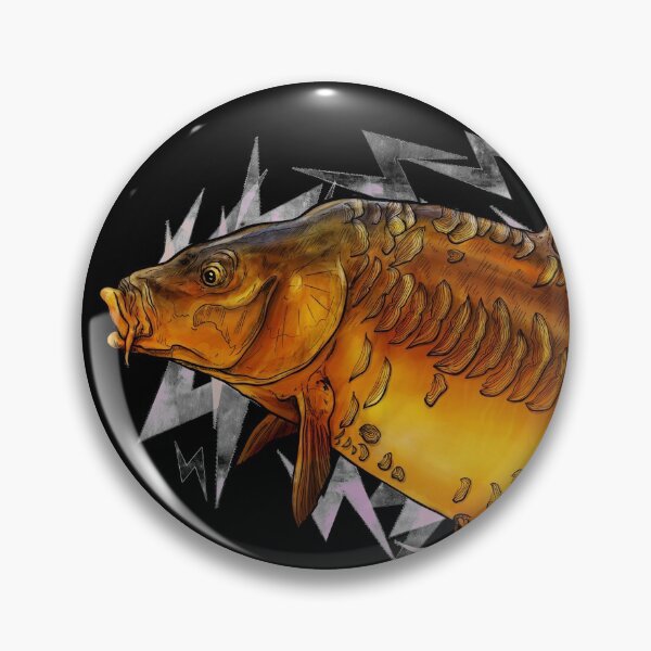 Item preview, electric carp designed and sold by InkFish Art.