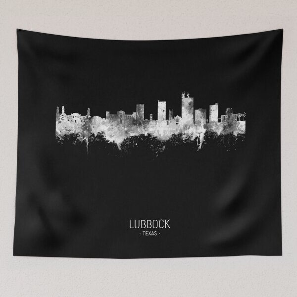 Item preview, Lubbock Texas Skyline designed and sold by ArtPrints.