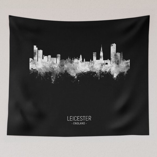 Item preview, Leicester England Skyline designed and sold by ArtPrints.