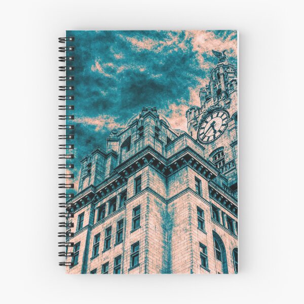Item preview, Dramatic sky above the Liver Building designed and sold by wellsie82.