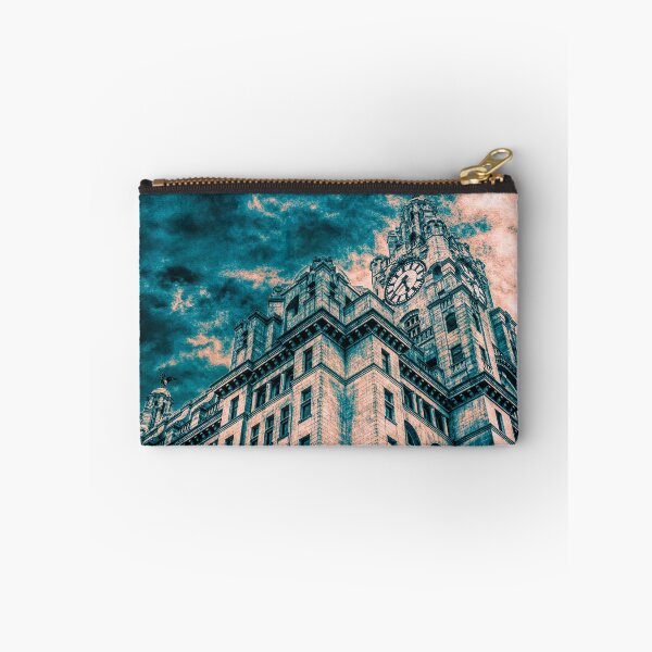 Item preview, Dramatic sky above the Liver Building designed and sold by wellsie82.