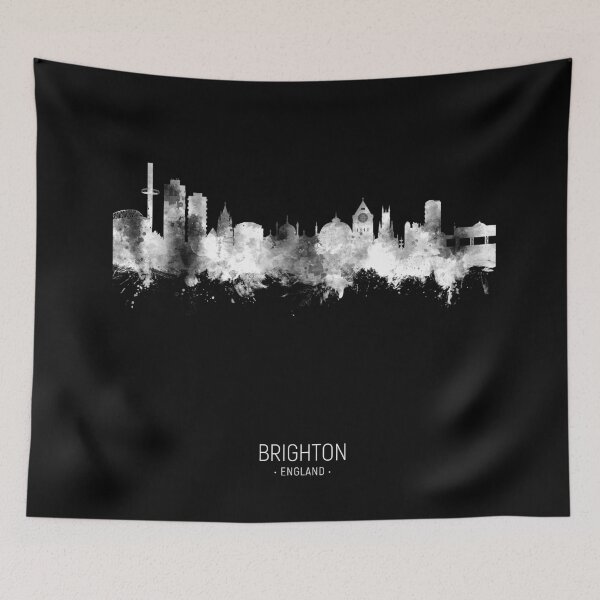 Item preview, Brighton England Skyline designed and sold by ArtPrints.