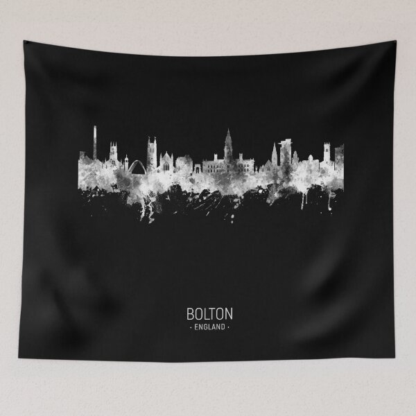 Item preview, Bolton England Skyline designed and sold by ArtPrints.